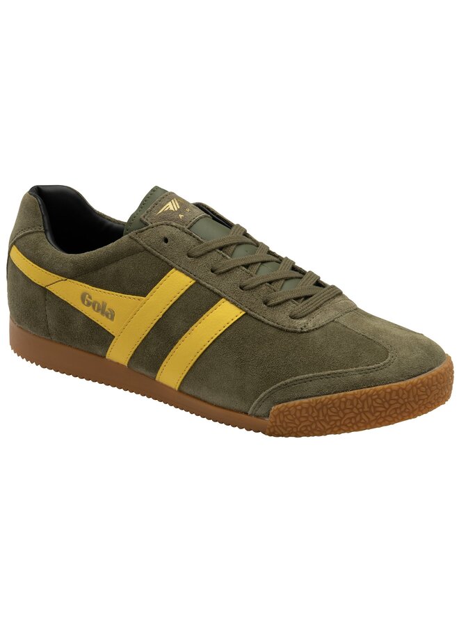 Gola CMA192XY Harrier Suede Khaki/Sun/Black