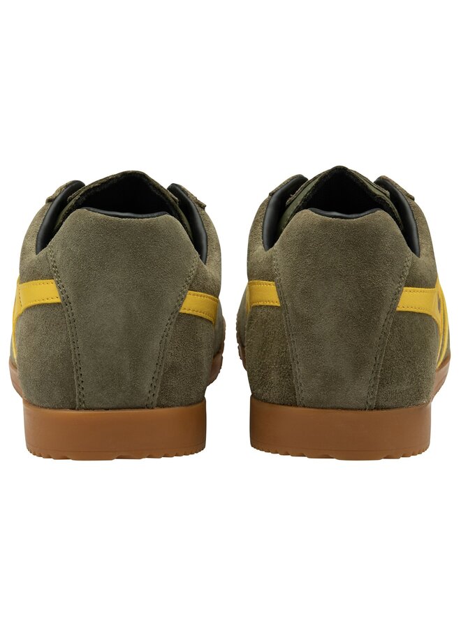 Gola CMA192XY Harrier Suede Khaki/Sun/Black