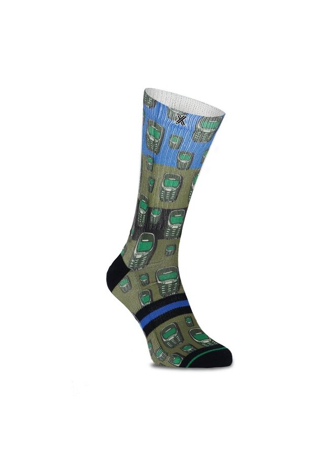 Xpooos Socks Vintage Mobile 60308