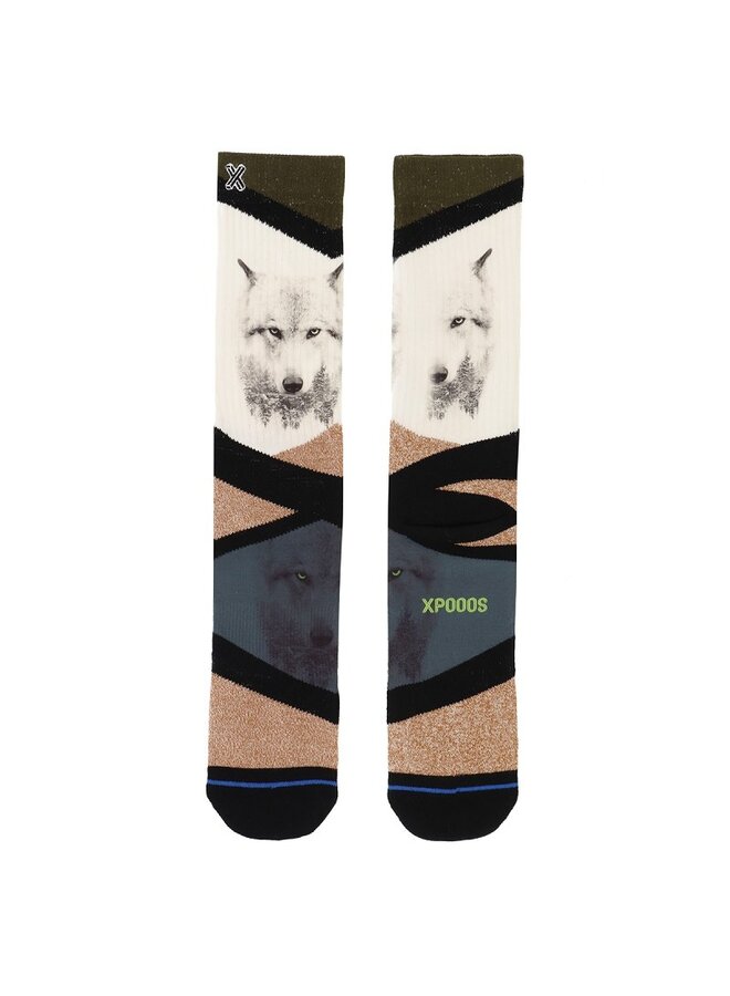 Xpooos Socks Wolf 60311