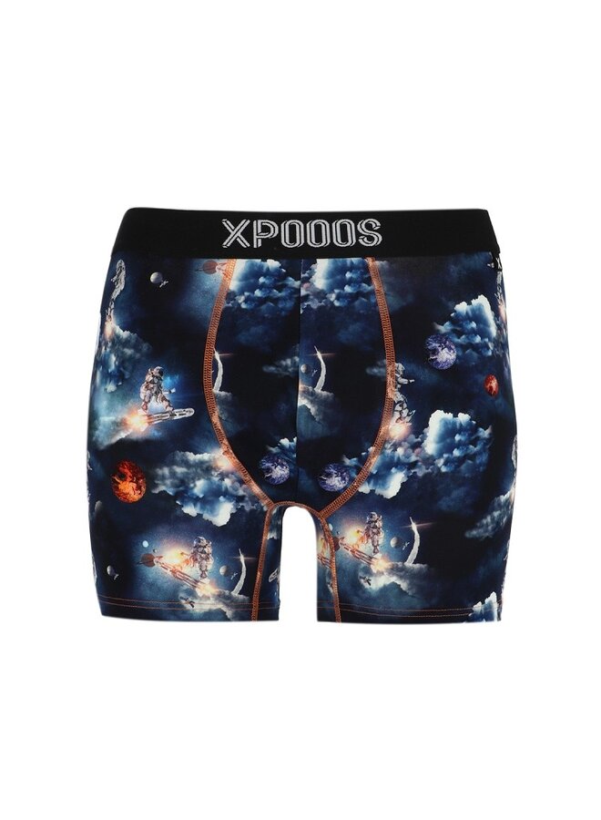 Xpooos Men Boxer Spaceboarding 66029