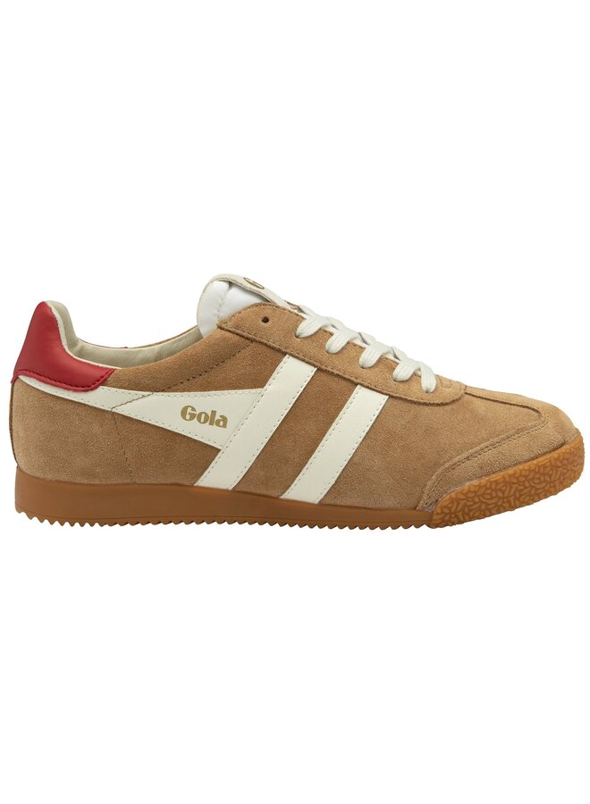 Gola CLB538TW Elan Caramel/Off White/ Deep Red