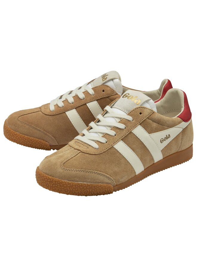 Gola CLB538TW Elan Caramel/Off White/ Deep Red