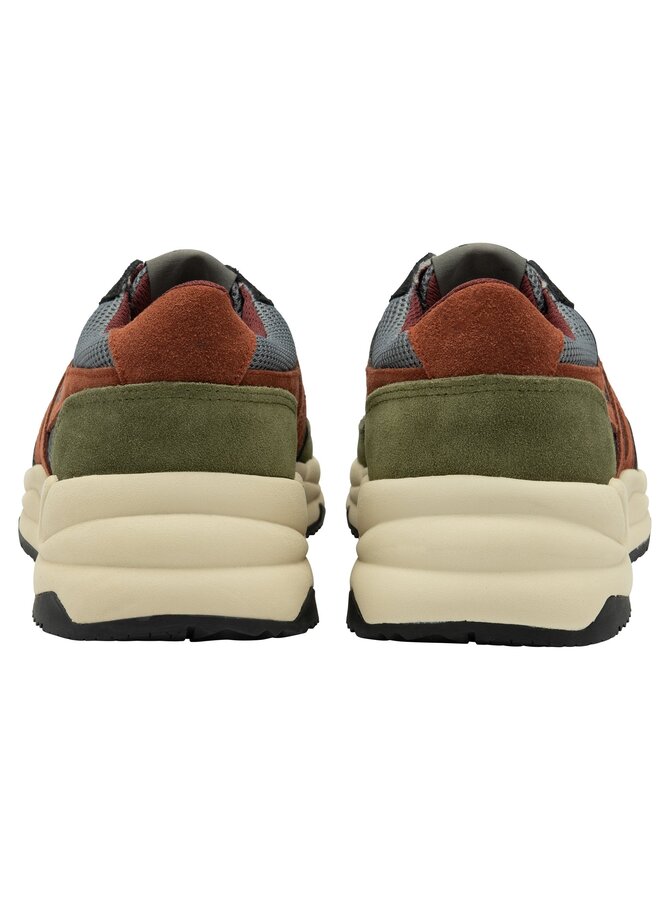 Gola CMB564BN Titan Black/Military Green/Rust