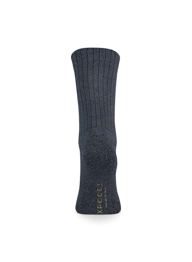 Xpooos Socks Unisex Essential Basics Antracite 80001