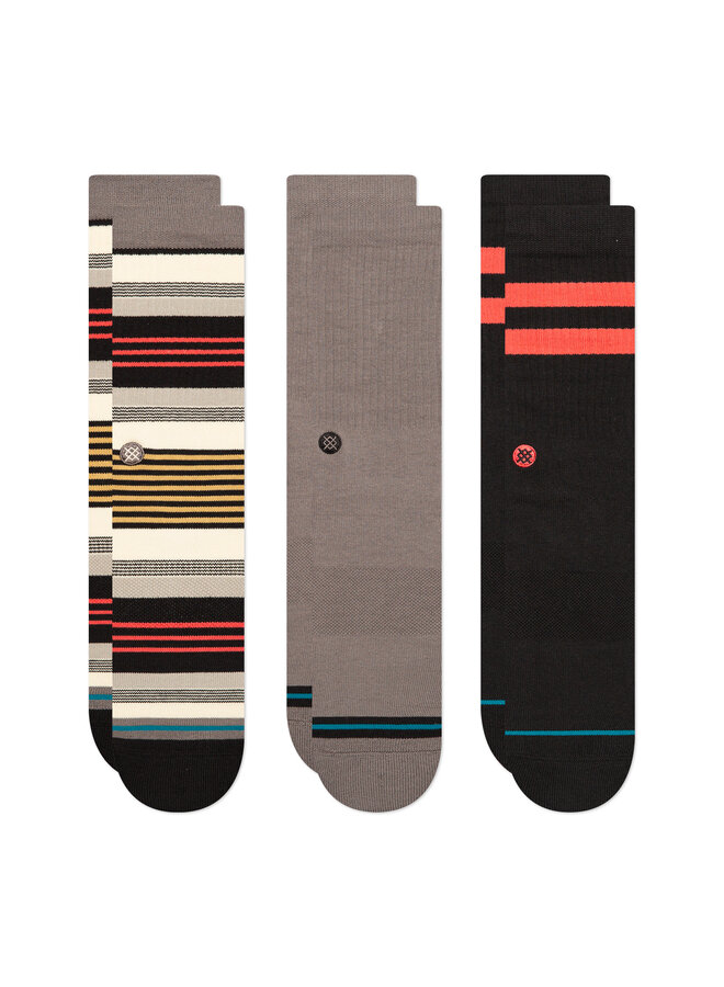 Stance Parallels 3 Pack Multi