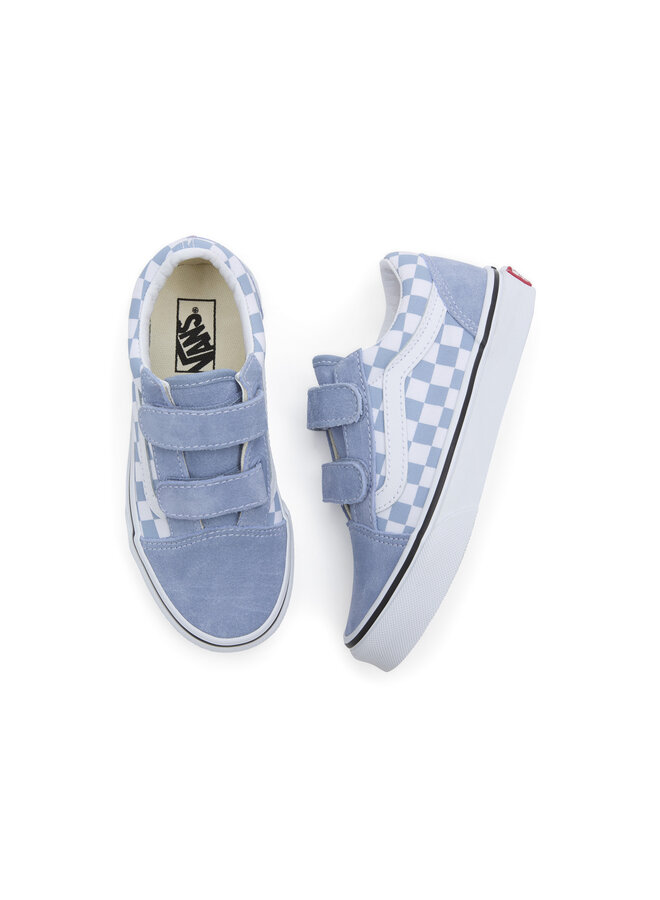 Vans UY Old Skool V Checkerboard dusty blue