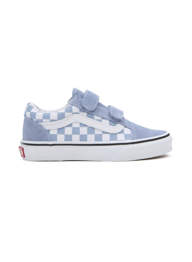 Vans UY Old Skool V Checkerboard dusty blue