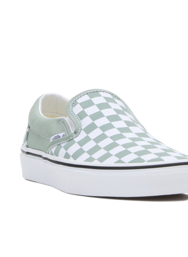 Vans Classic Slip-on Checkerboard Iceberg green