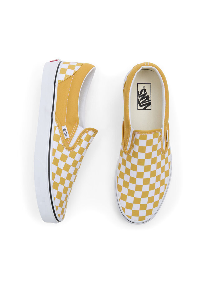 Vans Classic Slip-on Checkerboard Golden glow