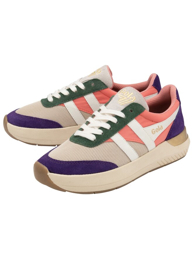 Gola CLB516FK Raven Wheat/CoralPink/RoyalPurple