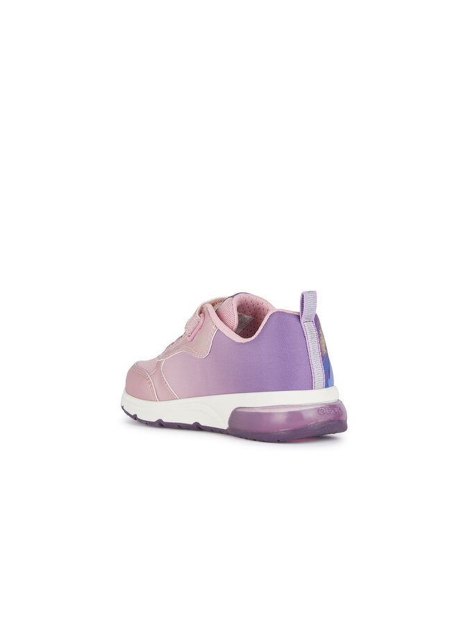 Geox J458VA Pink/Prune sneaker