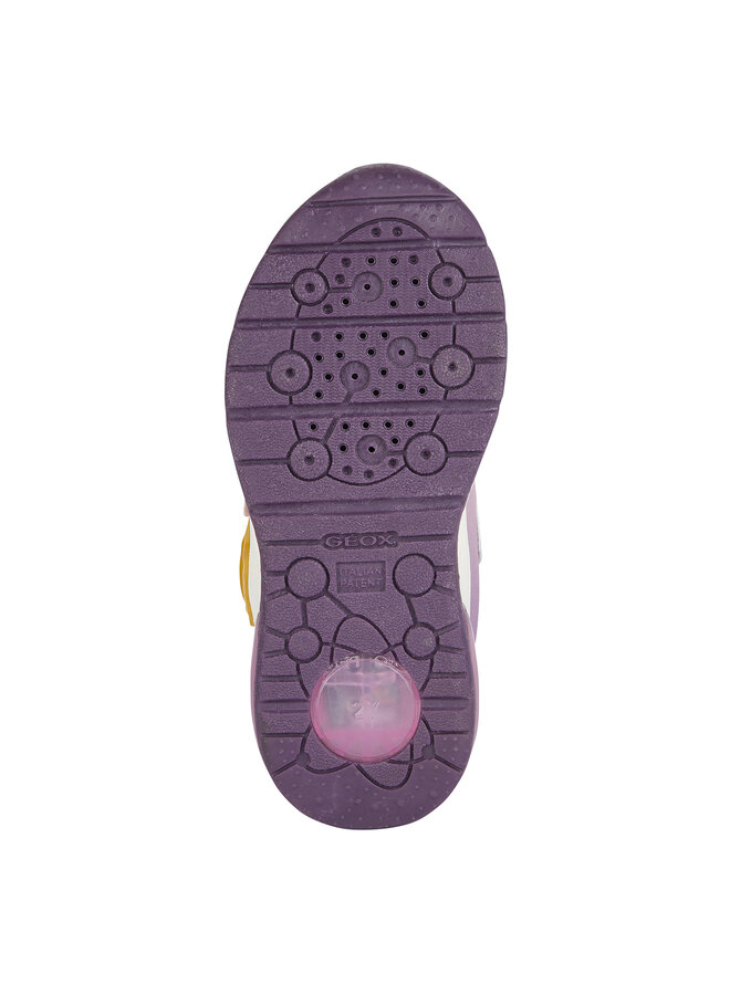 Geox J Spaceclub Junior Pink/Light Prune