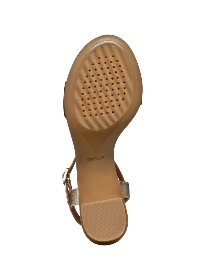 Geox D25RXB D Aurely Light Gold Sandal