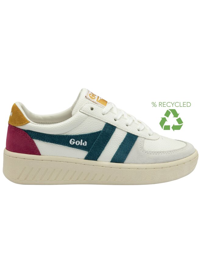 Gola CLA415AE Grandslam Trident White/Peacock/Sun