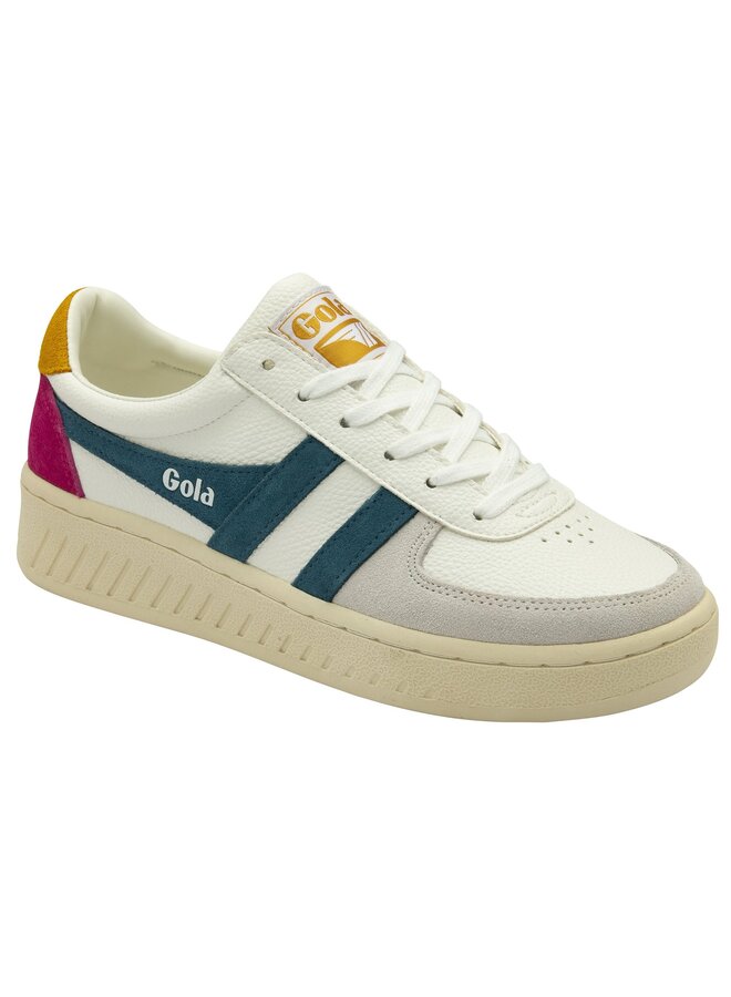 Gola CLA415AE Grandslam Trident White/Peacock/Sun