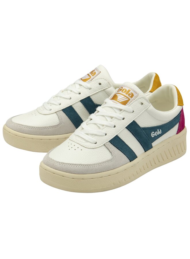 Gola CLA415AE Grandslam Trident White/Peacock/Sun