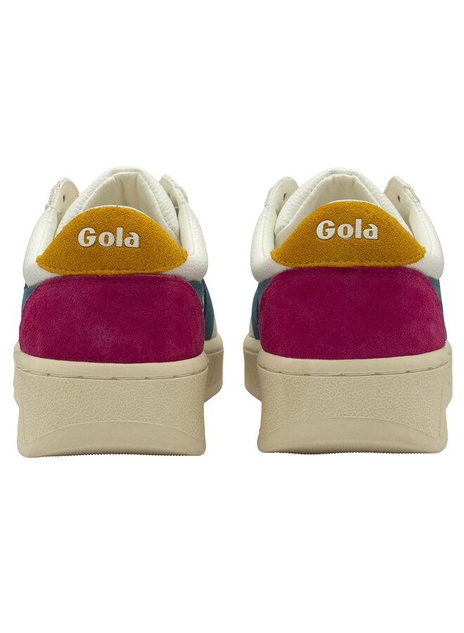 Gola CLA415AE Grandslam Trident White/Peacock/Sun