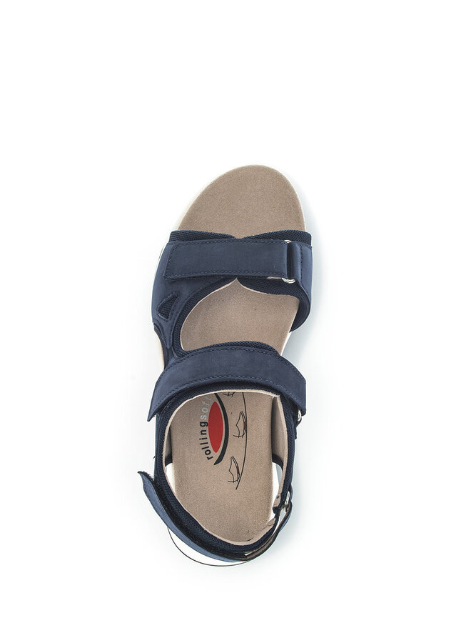 Gabor Rollingsoft 46.889.36 Soft Nubuk Blue