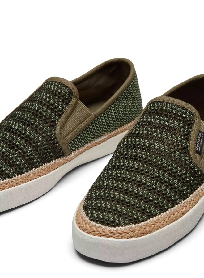 Scotch & Soda Izomi Slip-On Shoe Army Green