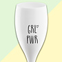 Koziol Champagneglas 3782 "Girlpower"