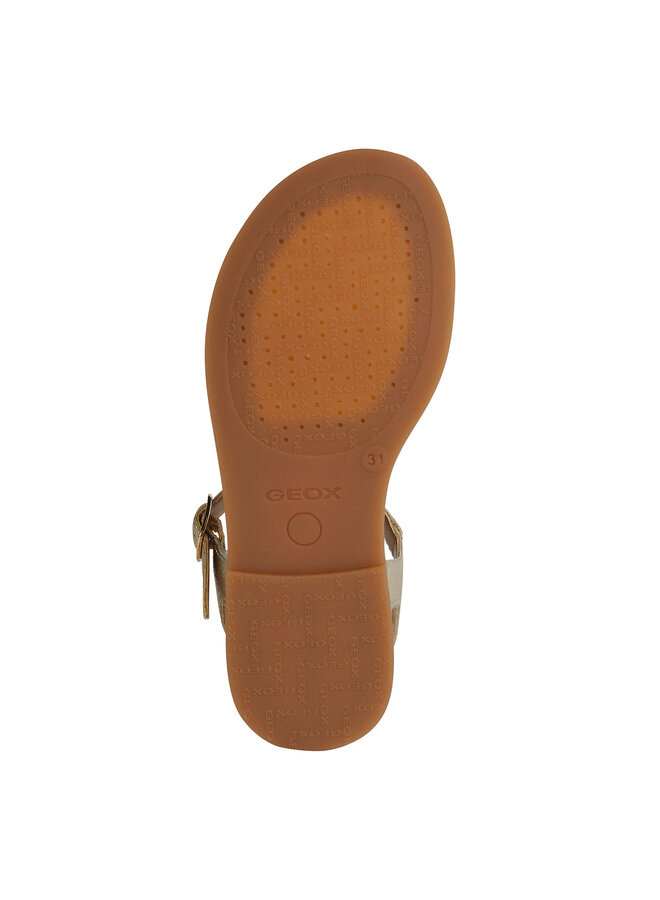 Geox J4535D Karly Metal Platinum