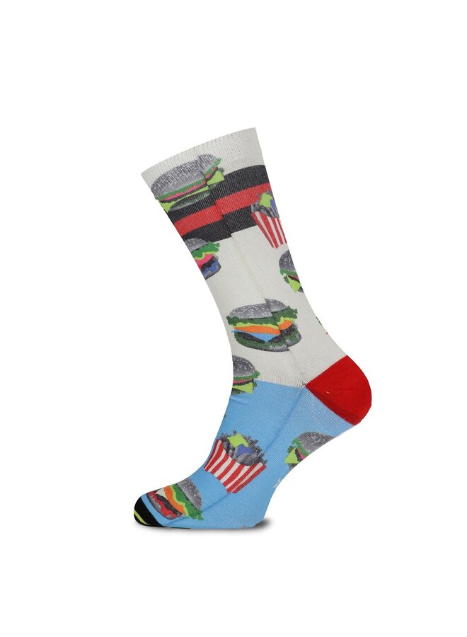 Xpooos Socks Burger Life 60332