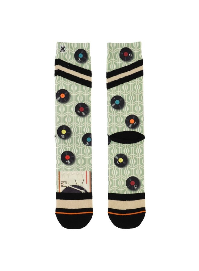 Xpooos Socks Vinyl Records 60339