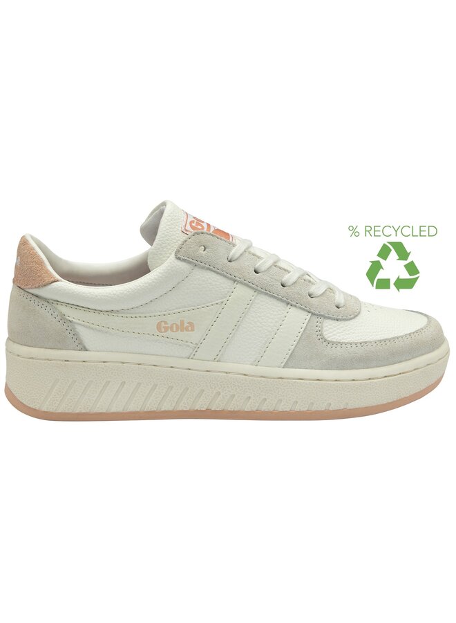 Gola Grandslam 88 White/White/Pearl Pink