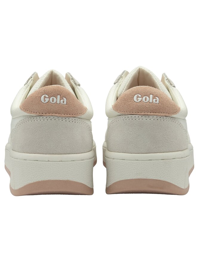 Gola CLB513WK Grandslam 88 White/White/Pearl Pink