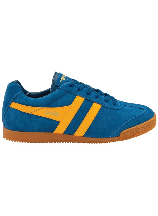 Gola Harrier Suede Marine Blue/Sun