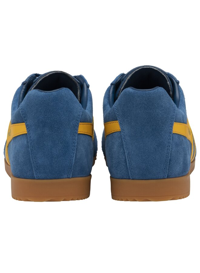 Gola Harrier Suede Marine Blue/Sun