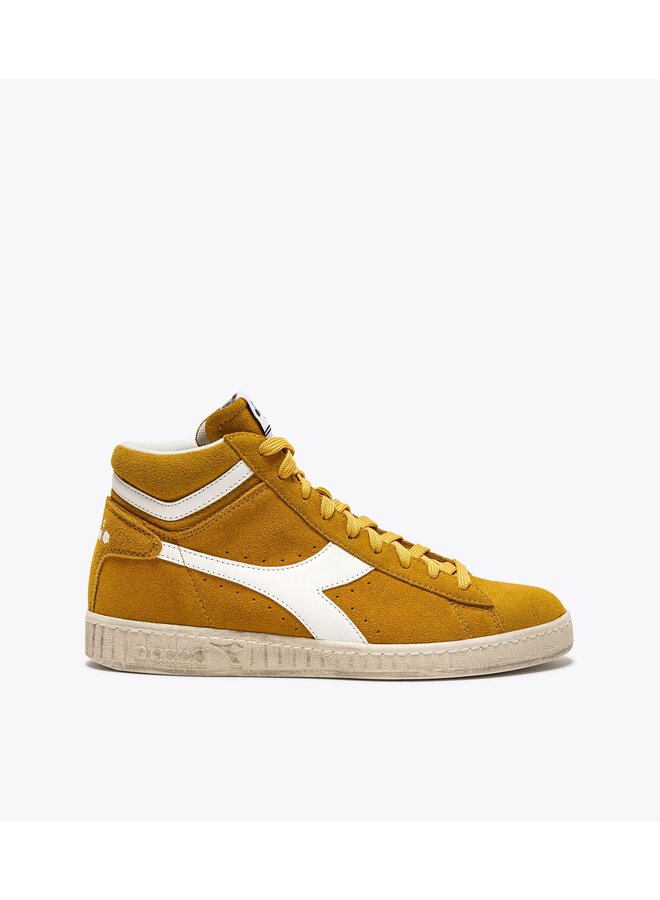 Diadora  Game L High Suede Waxed Yellow Ochre