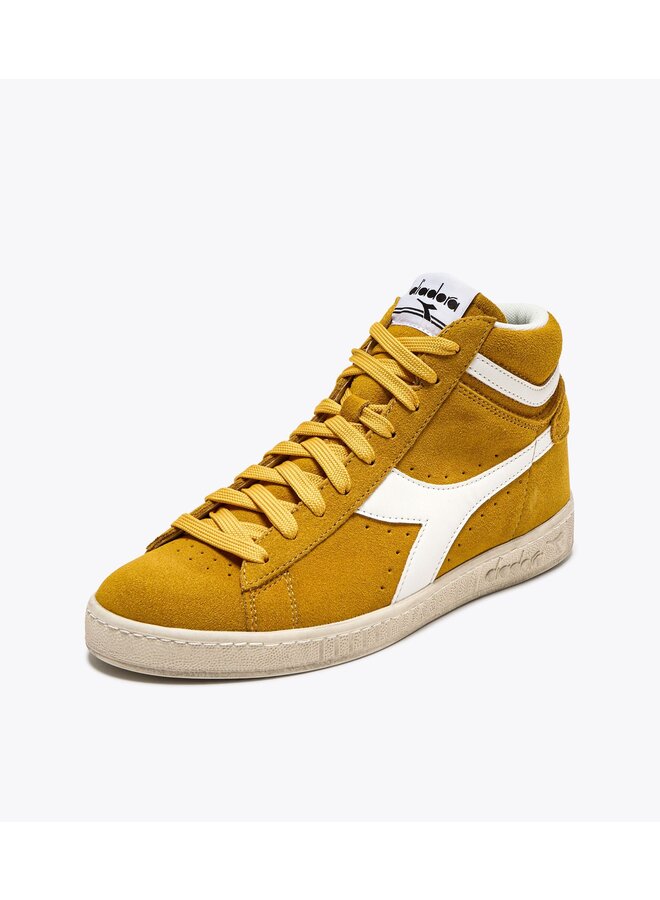 Diadora  Game L High Suede Waxed Yellow Ochre