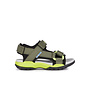 Geox J45ORE J Borealis Military/Lime