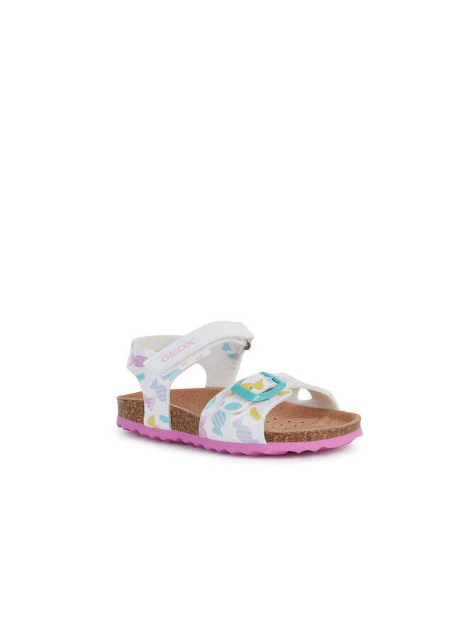 Geox B922RA B Chalki White/Multicolor