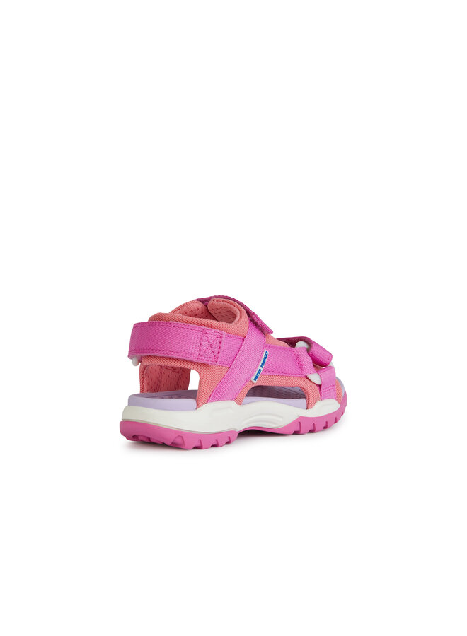 Geox J45OWA J Borealis Fuchsia/Coral