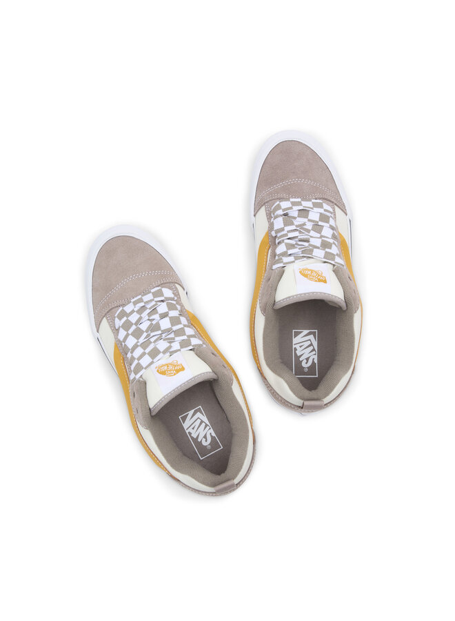 Vans KNU Skool Mega Check Gray/Marshmallow