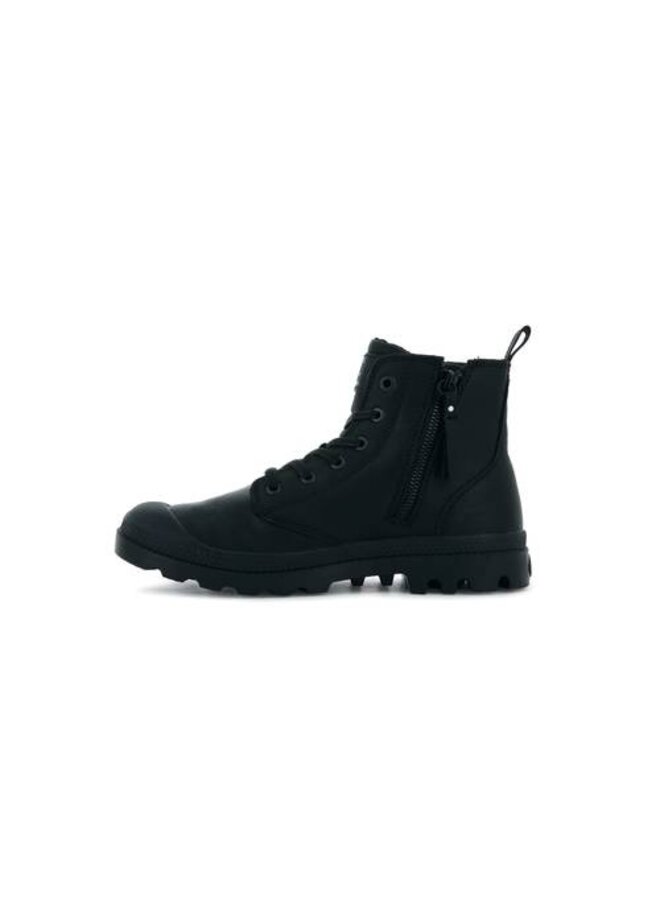 Palladium Pampa Zip Leather Black/Black