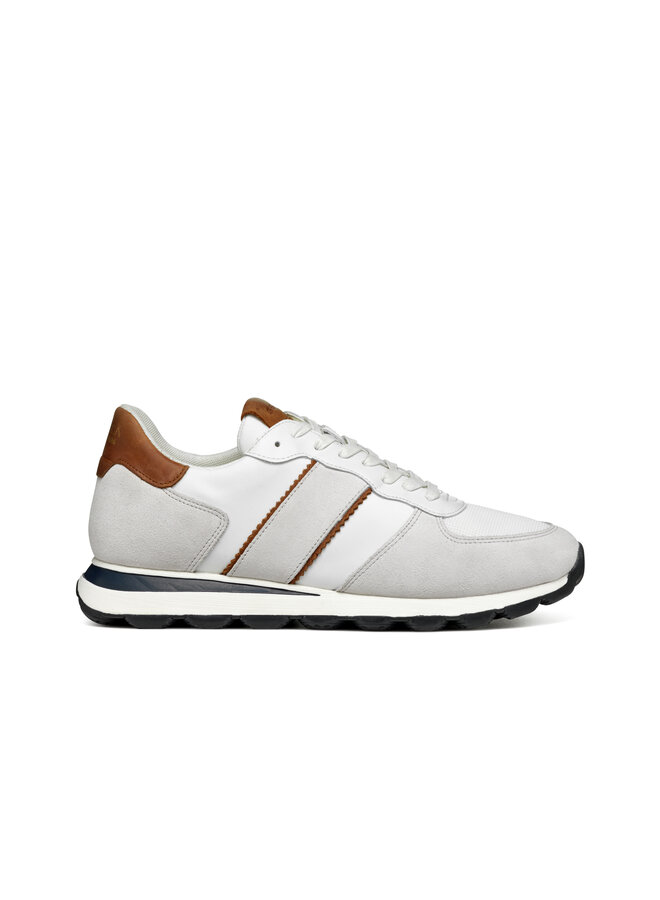 Geox U3612A U Spherica VSeries White/Cognac