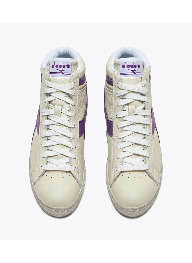 Diadora Game L High Waxed White/Violet Berry