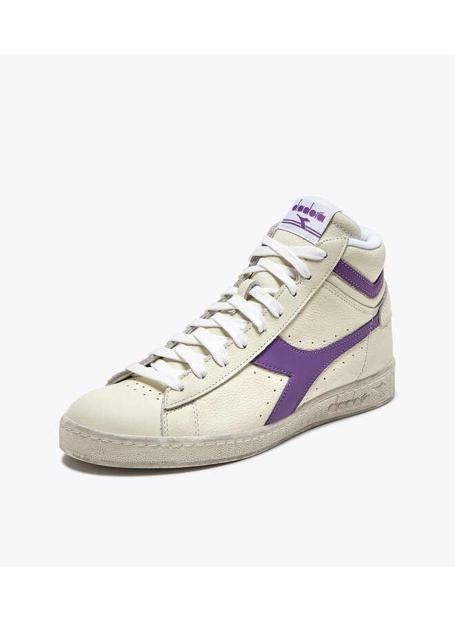 Diadora Game L High Waxed White/Violet Berry