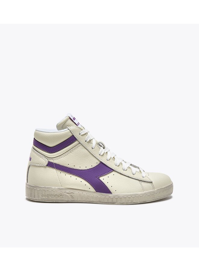 Diadora Game L High Waxed White/Violet Berry