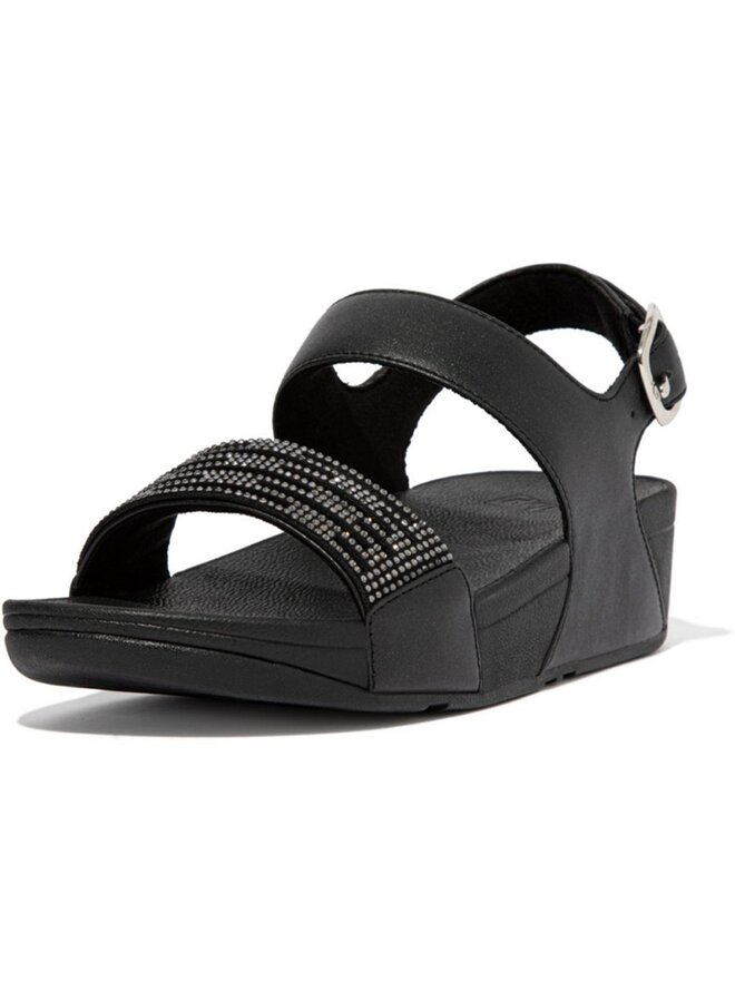 FitFlop Lulu Crystal Embellished Back Strap Sandals