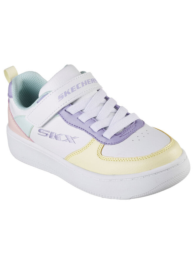 Skechers Sport Court 92 White/Multi Kids