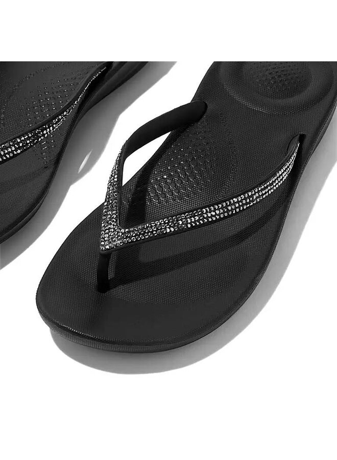 FitFlop IQushion Sparkle Black