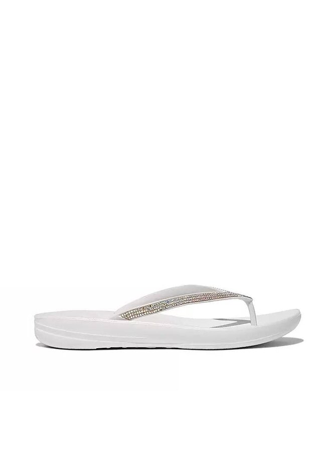 FitFlop IQushion Sparkle Urban White