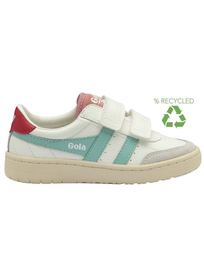 Gola Falcon Strap White/Aruba/Raspberry