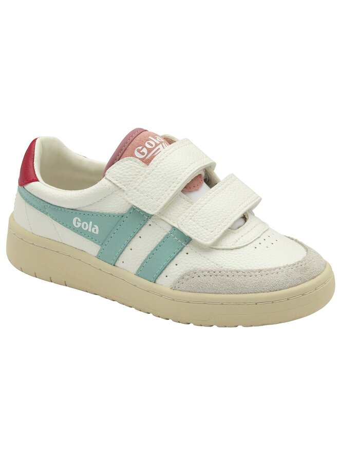 Gola CKA415WX Falcon Strap White/Aruba/Raspberry