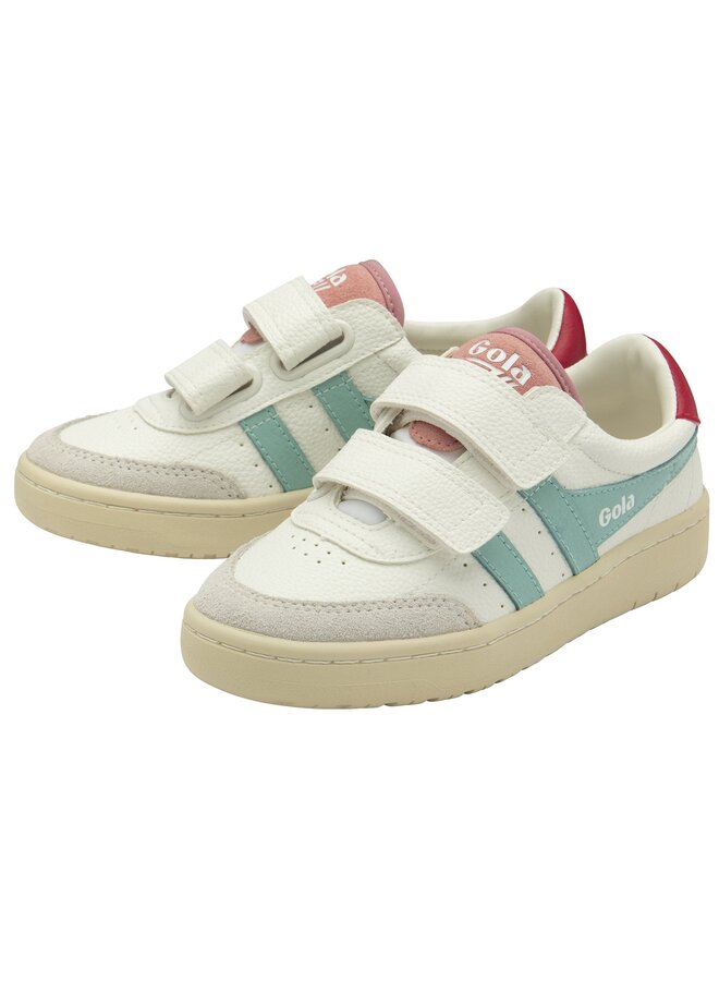 Gola CKA415WX Falcon Strap White/Aruba/Raspberry